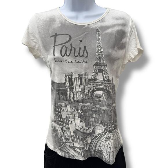 Y2K Hello Paris AOP Shirt - Picture 2 of 4